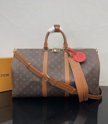 Louis Vuitton 1:1 original Quality Keepall Monogram travel bag 50cm #A39054 Louis Vuitton 1:1 original Quality Keepall Monogram travel bag 50cm #A39054