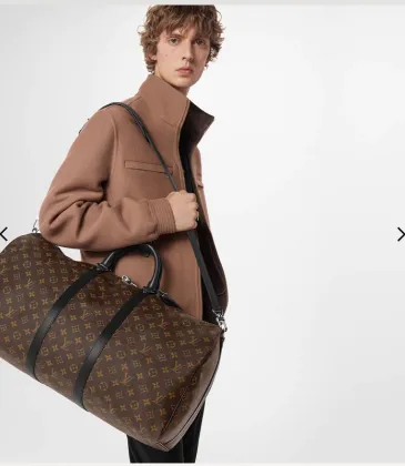 Louis Vuitton 1:1 original Quality Keepall Monogram travel bag 55cm #999934968 Louis Vuitton 1:1 original Quality Keepall Monogram travel bag 55cm #999934968