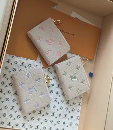 LV M27742 Compact Wallet | Monogram Embossed Leather | Light Blue #A60906 LV M27742 Compact Wallet | Monogram Embossed Leather | Light Blue #A60906