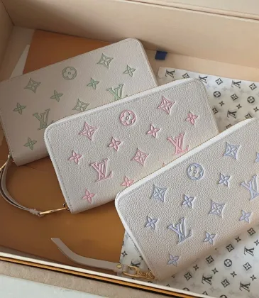 LV M27742 Compact Wallet | Monogram Embossed Leather | Light Blue #A60907 LV M27742 Compact Wallet | Monogram Embossed Leather | Light Blue #A60907