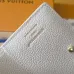 LV M28275 Monogram Empreinte Short Wallet - Cream Pink #A60909
