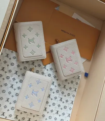 LV M28275 Monogram Empreinte Short Wallet - Cream Pink #A60909 LV M28275 Monogram Empreinte Short Wallet - Cream Pink #A60909