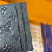Louis Vuitton Card Holder with Charm – Iridescent Navy Monogram Empreinte Leather (Silver-Tone Hardware) #A58788