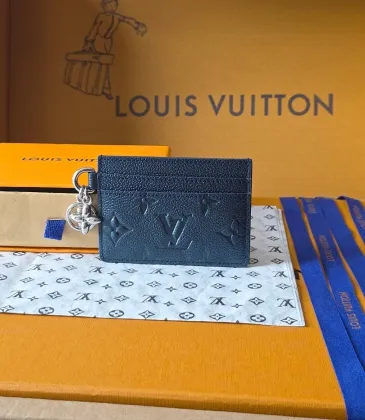 Louis Vuitton Card Holder with Charm – Iridescent Navy Monogram Empreinte Leather (Silver-Tone Hardware) #A58788 Louis Vuitton Card Holder with Charm – Iridescent Navy Monogram Empreinte Leather (Silver-Tone Hardware) #A58788
