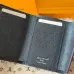 Louis Vuitton Envelope Wallet – Iridescent Navy Monogram Empreinte Leather (Rose Gold-Tone Hardware) #A58789