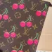 Louis Vuitton M14372 Cherry-Print Pouch - Monogram Canvas with Glossy Zipper &amp; Washable Lining #A59491