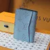 Louis Vuitton M14689 Chip Version Card Holder - Blue/White Pattern (Chip-Enabled) #A59476