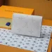 Louis Vuitton M14817 Chip Version Card Holder - White &amp; Light Blue #A59466