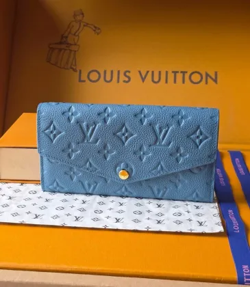 Louis Vuitton Sarah Monogram Empreinte Leather Envelope Wallet 19×10.5×2cm #A65036 Louis Vuitton Sarah Monogram Empreinte Leather Envelope Wallet 19×10.5×2cm #A65036