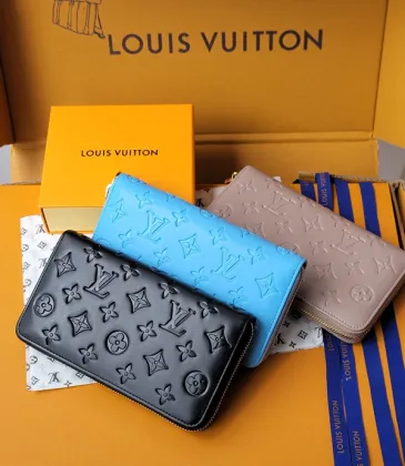 Louis Vuitton Monogram Empreinte Zip Around Wallets In Assorted Colors #A52602 Louis Vuitton Monogram Empreinte Zip Around Wallets In Assorted Colors #A52602