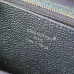 Louis Vuitton Zippy Wallet – Iridescent Navy Monogram Empreinte Leather #A58787