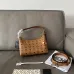 MCM Aren Visetos Hobo Shoulder Bag, PVC Leather, Style 65037 26x19x9.5cm #A61792