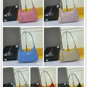 Prada AAA+ Hobo handbags Cowhide moon shaped bag #999931346 Prada AAA+ Hobo handbags Cowhide moon shaped bag #999931346