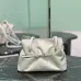 Prada Cloud Bag (1BG586) - Dada Tote, Lambskin Leather, Gold Logo, Drawstring Closure, 25×17.5×11.5cm #A59985