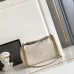 Prada Diagramme Shoulder Bag (3 Colors) – Red/White/Black Leather with Gold-Tone Chain Strap &amp; Branding #A59178