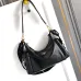 Prada Galleria Soft Shoulder Bag (2 Colors) – Burgundy/Black Leather with Gold-Tone Triangle Logo &amp; Convertible Strap #A59180