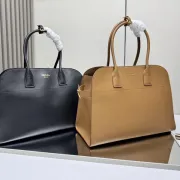 Prada Leather Handbag Collection In Classic Black And Tan Tones #A51642 Prada Leather Handbag Collection In Classic Black And Tan Tones #A51642