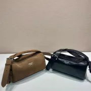 Chic Prada Barrel Bags In Suede And Leather For Fashion - Forward Styling #A49961 Chic Prada Barrel Bags In Suede And Leather For Fashion - Forward Styling #A49961