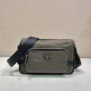 Prada Nylon Crossbody Bag: Iconic Design for Everyday Versatility size:28×17.5×10cm #A53543 Prada Nylon Crossbody Bag: Iconic Design for Everyday Versatility size:28×17.5×10cm #A53543