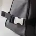 PRADA Men's Dark Gray Re-Nylon Crossbody Messenger Bag with Detachable Pouch – Iconic Triangle Logo Adjustable Strap #A58757