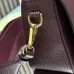 Prada 1BD314 Versatile Leather Crossbody Bag - Burgundy Top Version with Adjustable Logo Straps #A59497
