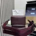 Prada 1BD314 Versatile Leather Crossbody Bag - Burgundy Top Version with Adjustable Logo Straps #A59497