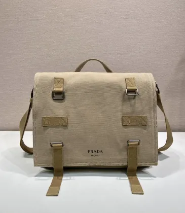 Prada Canvas Messenger Bag 2VD085-2 34×29×10cm #B67315