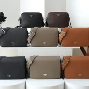 Prada Saffiano Leather Crossbody Bags in Classic Color Palette size:32×23×11cm #A53928 Prada Saffiano Leather Crossbody Bags in Classic Color Palette size:32×23×11cm #A53928