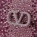 Valentino 1996 VSling Mini Crystal Handbag VLogo Magnetic Closure Crossbody Bag #B67276