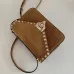 Valentino 2027 Rockstud Grainy Leather Shoulder Crossbody Bag #B67275