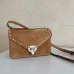 Valentino 2027 Rockstud Grainy Leather Shoulder Crossbody Bag #B67275