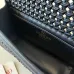 Valentino 6609 VLogo Woven Leather Shoulder Bag Detachable Chain Strap #B67274