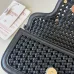 Valentino 6609 VLogo Woven Leather Shoulder Bag Detachable Chain Strap #B67274