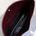 SAINT LAURENT Cassandra Envelope Clutch – Burgundy Smooth Leather with Gold YSL Logo (Detachable Chain Strap) #A58784