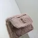 SAINT LAURENT Loulou Medium Shoulder Bag – Light Beige Suede with Chevron Quilt &amp; Tone-On-Tone YSL Logo (Convertible Chain Strap) #A58776