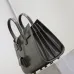 SAINT LAURENT Sac de Jour Small Tote Bag – Dark Gray Smooth Leather with Gold-Tone Hardware (Top Handles &amp; Crossbody Strap) #A58769