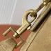 Saint Laurent 749036 Le 5A7 Mini Bucket Bag Suede Leather Gold Hardware 20cm #B67269