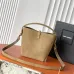 Saint Laurent 749036 Le 5A7 Mini Bucket Bag Suede Leather Gold Hardware 20cm #B67269