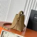 Saint Laurent 749036 Le 5A7 Mini Bucket Bag Suede Leather Gold Hardware 20cm #B67269