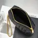 Saint Laurent 779649 Le Cassandre Matelassé Carré Vanity Bag Lambskin Gold Chain 18.5cm #B67268