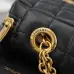 Saint Laurent 779649 Le Cassandre Matelassé Carré Vanity Bag Lambskin Gold Chain 18.5cm #B67268