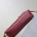 Saint Laurent 833948 Jamie 4.3 Large POCHON Bucket Bag - Burgundy Lambskin with Chain Strap #A59504