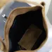 Saint Laurent Niki Suede Bucket Bag (844346) - CASSANDRE Stitching, Soft Silhouette, 33×16×40cm #A59990