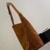 Saint Laurent Niki Suede Bucket Bag (844346) - CASSANDRE Stitching, Soft Silhouette, 33×16×40cm #A59990