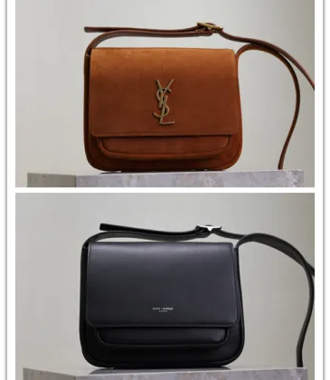 Saint Laurent Solferino Crossbody Bags In Suede And Leather Finishes size:22×16.5×12cm #A53742 Saint Laurent Solferino Crossbody Bags In Suede And Leather Finishes size:22×16.5×12cm #A53742