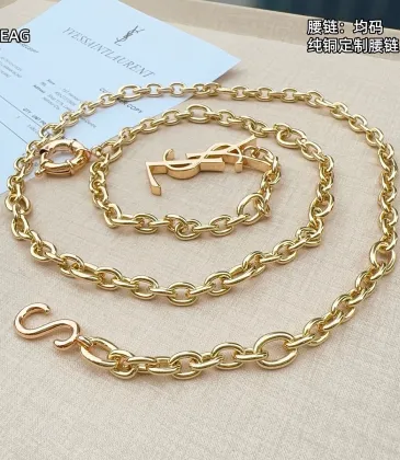 YSL Waist Chain    pure copper waist chain Belts OSFA #B67953