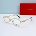 cartier  plain glasses #A65207