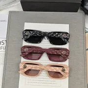 Chanel Sunglasses women' fashion  Rectangle Butterfly glasses #A53478