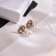 D-ior Tribales Gradient Logo Earrings #A50090