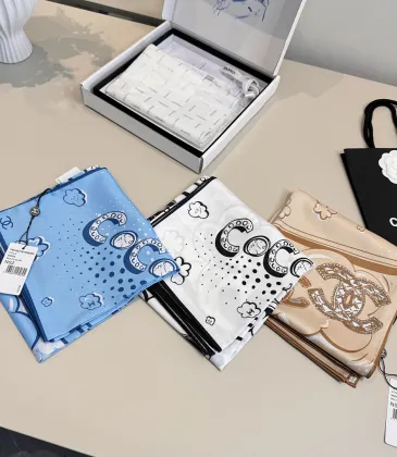 CHANEL Designer Style Neck Scarves Silk Scarves Shawls scarf #A63036 CHANEL Designer Style Neck Scarves Silk Scarves Shawls scarf #A63036